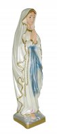 Immagine di 'Statua Madonna di Lourdes in gesso madreperlato dipinta a mano - 20 cm'