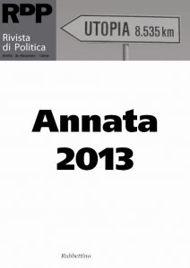 Copertina di 'Rivista di Politica annata 2013'