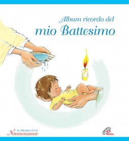 Copertina di 'Album ricordo del mio battesimo. Azzurro. Con CD'
