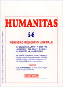 Copertina di 'Humanitas (2006) vol. 5-6: Pensiero religioso liberale'