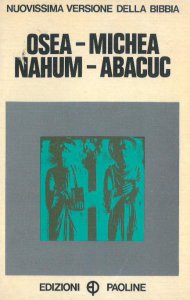 Copertina di 'Osea - Michea - Nahum - Abacuc'