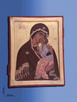 Icona "Madonna della tenerezza" (cm 39 x 30)
