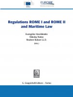 The Regulations ROME I and ROME II and Maritime Law - AA.VV.