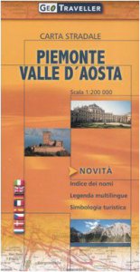 Copertina di 'Piemonte e Valle d'Aosta. Carta stradale 1:200.000'