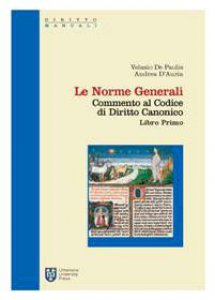 Copertina di 'Commento al codice di diritto canonico. Le norme generali (libro I cann. 1-203)'