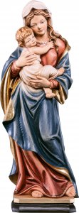 Copertina di 'Statua della Madonna Tirolese in legno di tiglio dipinto a mano, linea da 85 cm - Demetz Deur'