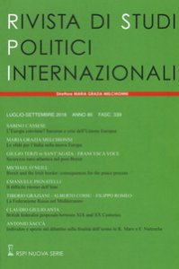 Copertina di 'Rivista di studi politici internazionali (2018)'