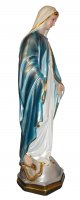 Immagine di 'Statua Madonna Miracolosa in gesso madreperlato dipinta a mano - 60 cm'