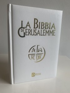 Copertina di 'La Bibbia di Gerusalemme (copertina cartonata similpelle color avorio)'