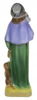 Immagine di 'Statua San Rocco in gesso dipinta a mano - 30 cm'