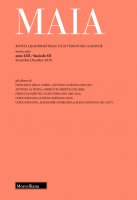Maia. Riviste di letterature classiche. 3/2018: Maia 70. La filologia e lo specifico letterario.
