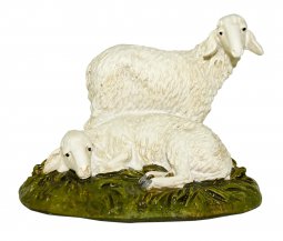 Copertina di 'Gruppo di pecore Linea Martino Landi - presepe da 10 cm'