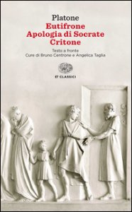 Copertina di 'Eutifrone-Apologia di Socrate-Critone. Testo greco a fronte'