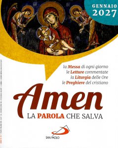 Copertina di 'Amen. La Parola che salva. Gennaio 2027'