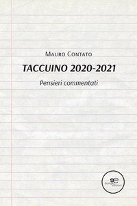 Copertina di 'Taccuino 2020-2021. Pensieri commentati'