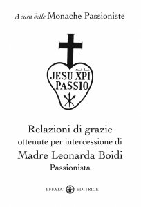 Copertina di 'Relazioni di grazie ottenute per intercessione di Madre Leonarda Boidi'