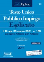 Testo Unico Pubblico Impiego Esplicato - Redazioni Edizioni Simone