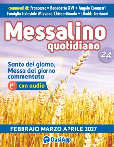 Copertina di 'Messalino Quotidiano. Febbraio Marzo Aprile 2027'