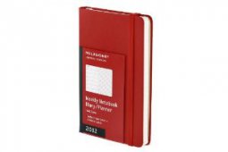 Copertina di 'Agenda settimanale 2012 - copertina rigida - rosso - tascabile'
