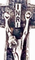 Immagine di 'Croce con Cristo riportato in argento 925 - 4,4 cm'