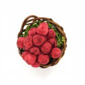 Immagine di 'Cesto In Vimini Con Frutta E Verdura 6 Mod. Assortiti  ? Accessori per presepe Bertoni linea Natale'