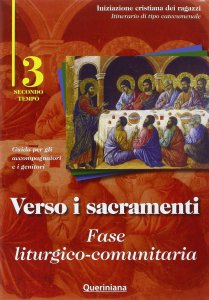 Copertina di 'Verso i sacramenti: fase liturgico-comunitaria'