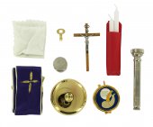 Immagine di 'Astuccio ( kit celebrazione messa) con altare 11 oggetti'