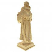 Immagine di 'Statua sacra in resina patinata con base "Sant'Antonio di Padova" - altezza 21 cm'