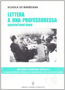 Copertina di 'Lettera a una professoressa'