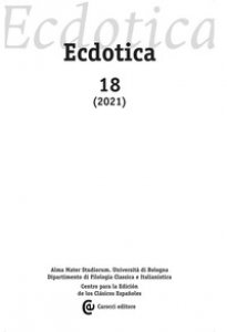 Copertina di 'Ecdotica (2022)'