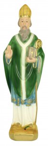 Copertina di 'Statua San Patrizio / St. Patrick in gesso dipinta a mano - 30 cm'