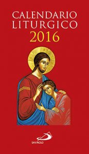 Copertina di 'Calendario liturgico 2016'