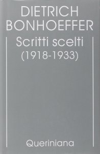 Copertina di 'Scritti scelti (1918-1933)'