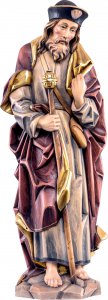Copertina di 'San Giacobbe - Demetz - Deur - Statua in legno dipinta a mano. Altezza pari a 40 cm.'