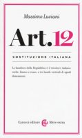 Costituzione italiana: articolo 12 - Luciani Massimo