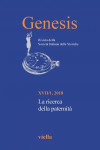 Copertina di 'Genesis. Rivista della Societ italiana delle storiche (2018) Vol. 17/1'