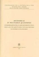 Oeconomicae et pecuniariae quaestiones - Congregazione per la Dottrina della Fede