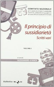Copertina di 'Il principio di sussidiariet'