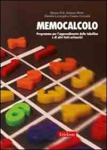Copertina di 'Memocalcolo. Programma per l'apprendimento delle tabelline e di altri fatti aritmetici'