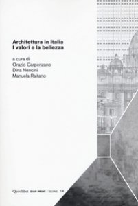 Copertina di 'Architettura in Italia. I valori e la bellezza'