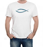 T-shirt Yeshua con pesce - taglia L - uomo