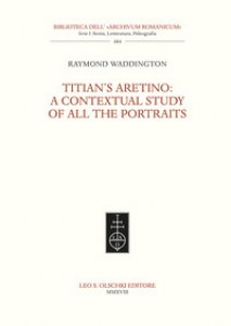 Copertina di 'Titian's Aretino: a contextual study of all the portraits'