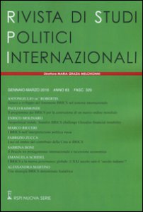 Copertina di 'Rivista di studi politici internazionali (2016)'