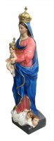 Immagine di 'Statua Madonna delle Grazie in gesso dipinta a mano - 65 cm'