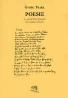 Poesie. Testo tedesco a fronte - Trakl Georg