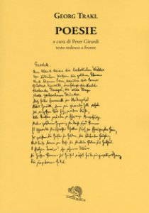 Copertina di 'Poesie. Testo tedesco a fronte'