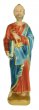 Statua San Pietro in gesso dipinta a mano - circa 20 cm