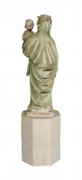 Immagine di 'Statua della Santa Maria del Mar (Barcellona) da 12 cm in confezione regalo con segnalibro'