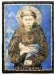 Arazzo sacro "San Francesco" - dimensioni 46x31 cm - Cimabue