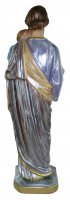 Immagine di 'Statua San Giuseppe in gesso madreperlato dipinta a mano - 30 cm'